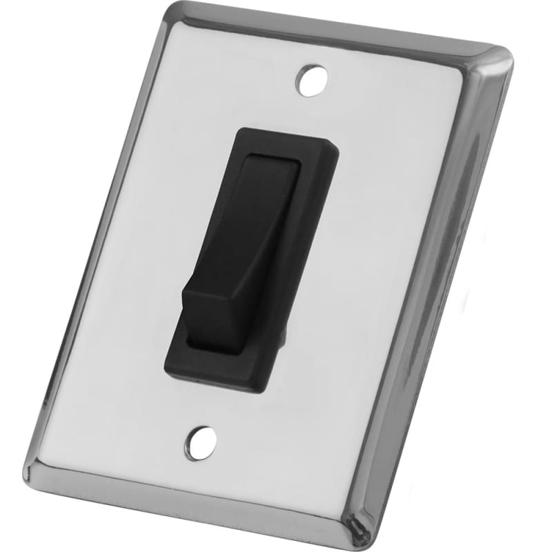 Sea-Dog Single Gang Wall Switch - Stainless Steel [403010-1] 1st Class Eligible, Brand_Sea-Dog, Electrical, Electrical | Switches & 