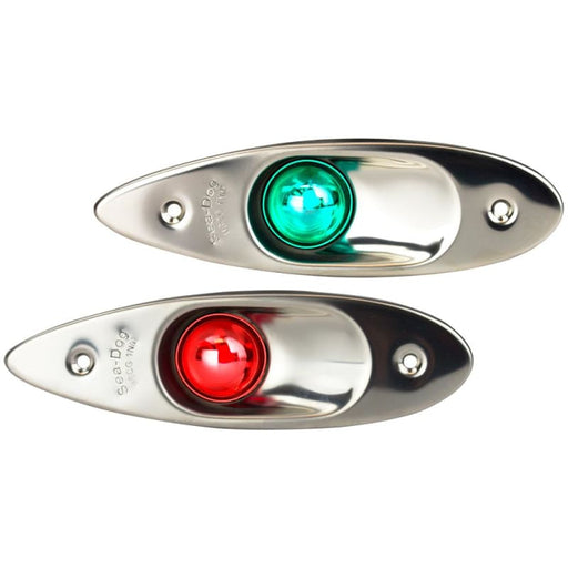 Sea-Dog Stainless Steel Flush Mount LED Side Lights [400080-1] Brand_Sea-Dog, Lighting, Lighting | Navigation Lights Navigation Lights CWR