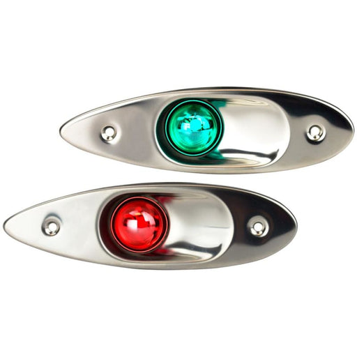 Sea-Dog Stainless Steel Flush Mount Side Lights [400180-1] Brand_Sea-Dog, Lighting, Lighting | Navigation Lights Navigation Lights CWR