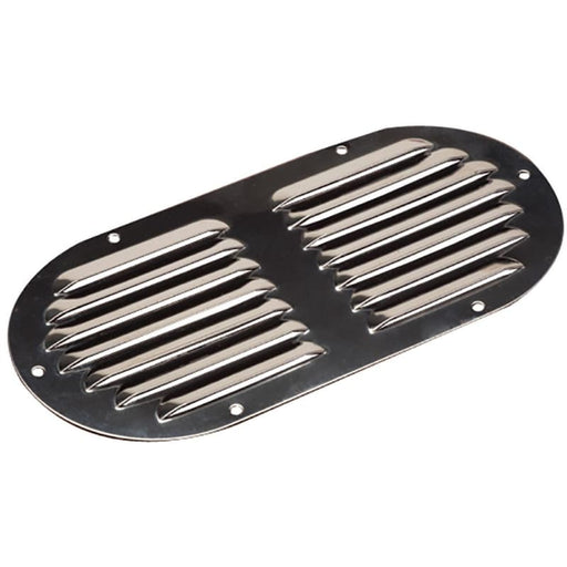 Sea-Dog Stainless Steel Louvered Vent - Oval - 9-1/8 x 4-5/8 [331405-1] 1st Class Eligible, Brand_Sea-Dog, Marine Hardware, Marine Hardware 