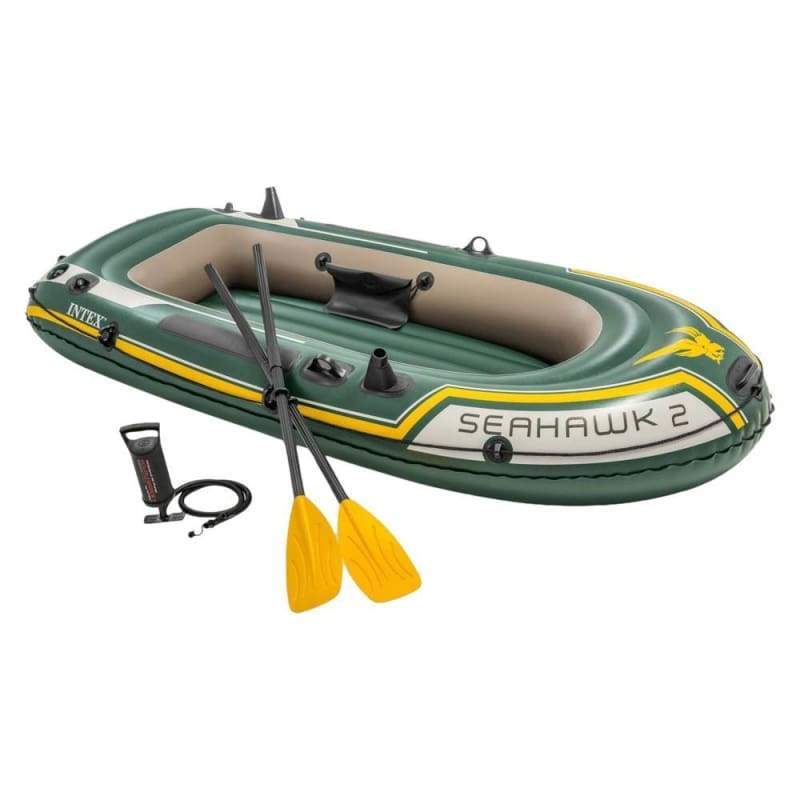 Seahawk 2 Boat Set - 68347EP beach, BOAT, inflatable, ocean, summer Inflatable Boats Intex