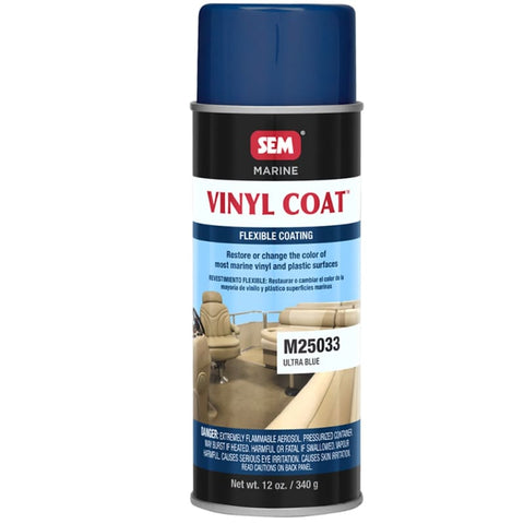 SEM Vinyl Coat - Ultra Blue - 12oz [M25033] Boat Outfitting, Boat Outfitting | Accessories, Brand_SEM Accessories CWR