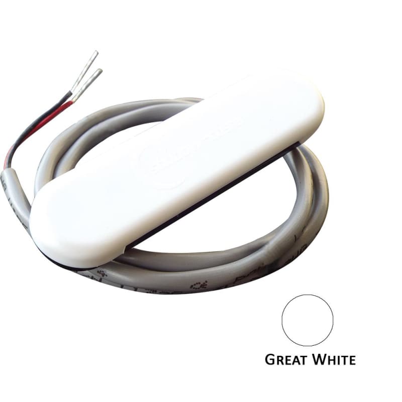 Shadow-Caster Courtesy Light w/2’ Lead Wire - White ABS Cover - Great White - 4-Pack [SCM-CL-GW-4PACK] 1st Class Eligible, 