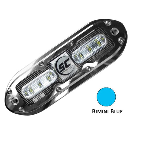 Shadow-Caster SCM-6 LED Underwater Light w/20’ Cable - 316 SS Housing - Bimini Blue [SCM-6-BB-20] Brand_Shadow-Caster LED Lighting, 