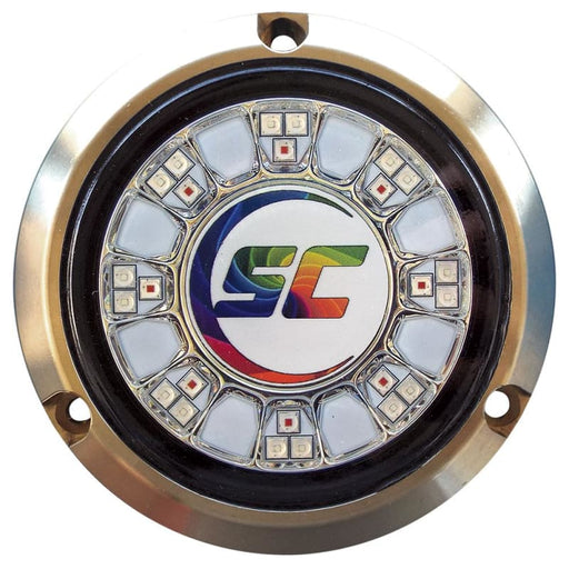 Shadow-Caster SCR-24 Bronze Underwater Light - 24 LEDs - Full Color Changing [SCR-24-CC-BZ-10] Brand_Shadow-Caster LED Lighting, Lighting, 