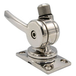 Shakespeare 6187 Sleek Compact Stainless Steel Rotatable 4-Way Ratchet Mount [6187] Brand_Shakespeare, Communication, Communication |