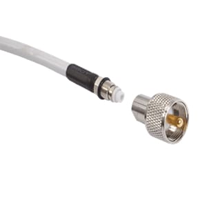 Shakespeare PL-259-ER Screw-On PL-259 Connector f/Cable w/Easy Route FME Mini-End [PL-259-ER] 1st Class Eligible, Brand_Shakespeare, 
