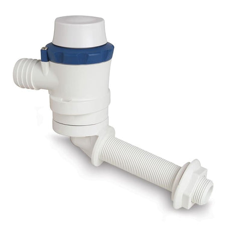 Shurflo by Pentair PIRANHA Angled Port Aerator 800 Livewell Pump - 12 VDC 800 GPH [357-114-10] Brand_Shurflo by Pentair, Marine Plumbing &
