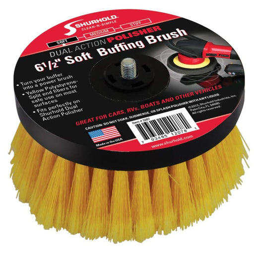 Shurhold 6-1/2 Soft Brush f/Dual Action Polisher [3207] 1st Class Eligible, Boat Outfitting, Boat Outfitting | Cleaning, Brand_Shurhold, 