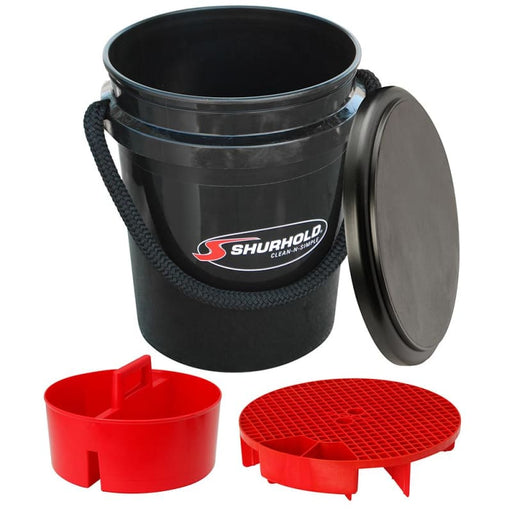 Shurhold One Bucket Kit - 5 Gallon - Black [2462] Boat Outfitting, Boat Outfitting | Cleaning, Brand_Shurhold, Winterizing, Winterizing | 