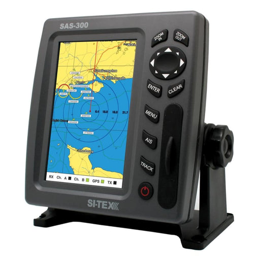 SI-TEX SAS-300 AIS Class B Transceiver w/External GPS Antenna [SAS-300-2] Brand_SI-TEX, Marine Navigation & Instruments, Marine Navigation &