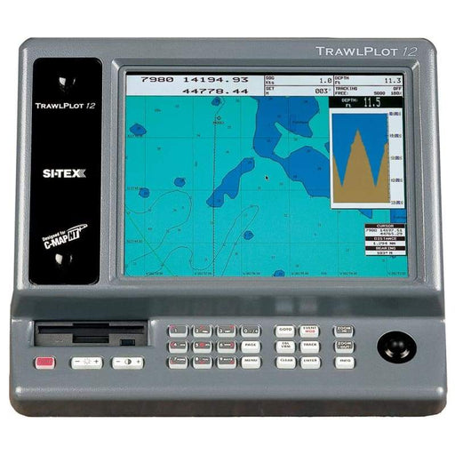 SI-TEX TRAWLPLOT 12 SD Color Chartplotter w-WAAS Receiver [TRAWLPLOT 12] Brand_SI-TEX Marine Navigation & Instruments Marine Navigation &