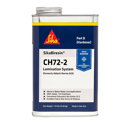 Sika SikaBiresin CH72-2 Medium Cure - Pale Amber - Quart [607407] Boat Outfitting, Boat Outfitting | Adhesive/Sealants, Brand_Sika