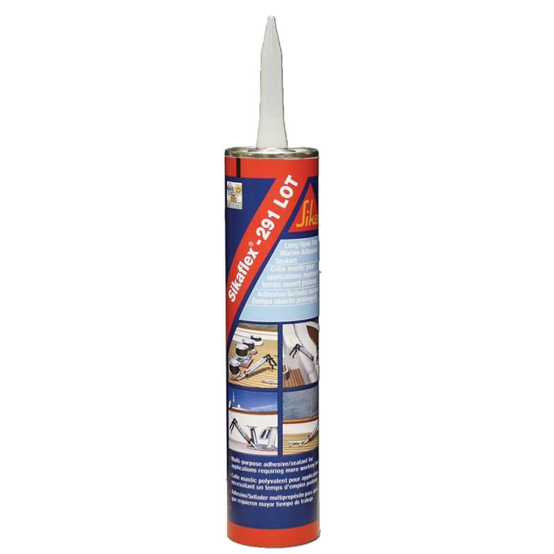 Sika Sikaflex 291 LOT Slow Cure Adhesive Sealant 10.3oz(300ml) Cartridge - Black [90927] Boat Outfitting, Boat Outfitting |