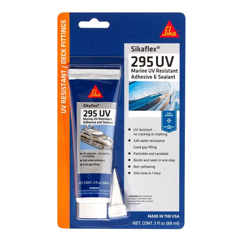 Sika Sikaflex 295 UV - Black - 3oz Tube [610587] 1st Class Eligible, Boat Outfitting, Boat Outfitting | Adhesive/Sealants, Brand_Sika