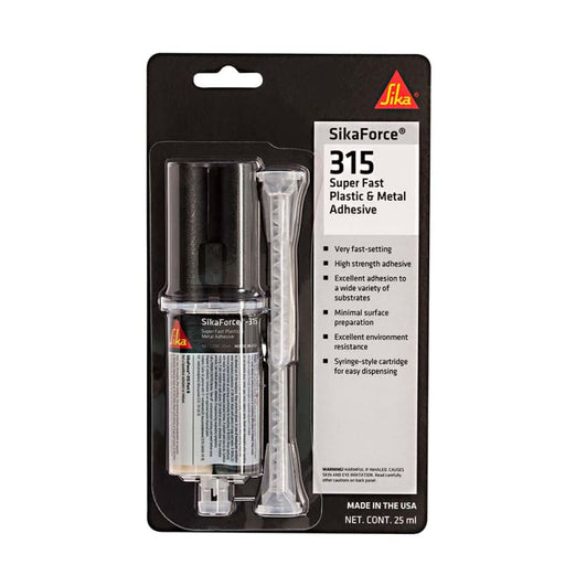 Sika SikaForce-315 Black 25ml Cartridge [613773] 1st Class Eligible, Boat Outfitting, Boat Outfitting | Adhesive/Sealants, Brand_Sika 