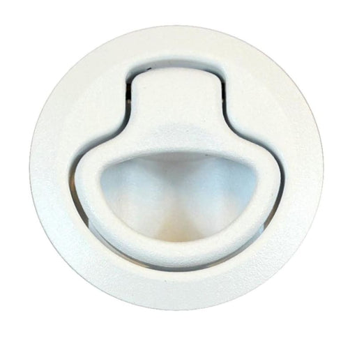 Southco Flush Pull Latch - Pull To Open - Non-Locking White Plastic [M1-63-1] 1st Class Eligible, Brand_Southco, Marine Hardware, Marine 