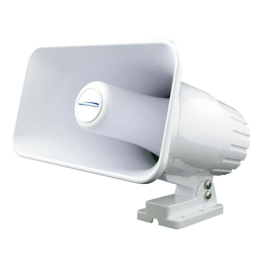 Speco 4 x 6 Weatherproof PA Speaker Horn - White [SPC12RP] Brand_Speco Tech, Communication, Communication | Hailer Horns Hailer Horns CWR