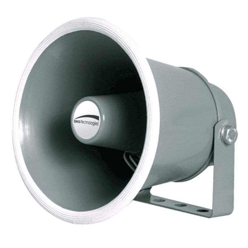 Speco 6 Weather-Resistant Aluminum Speaker Horn 8 Ohms [SPC10] Brand_Speco Tech, Communication, Communication | Hailer Horns Hailer Horns 