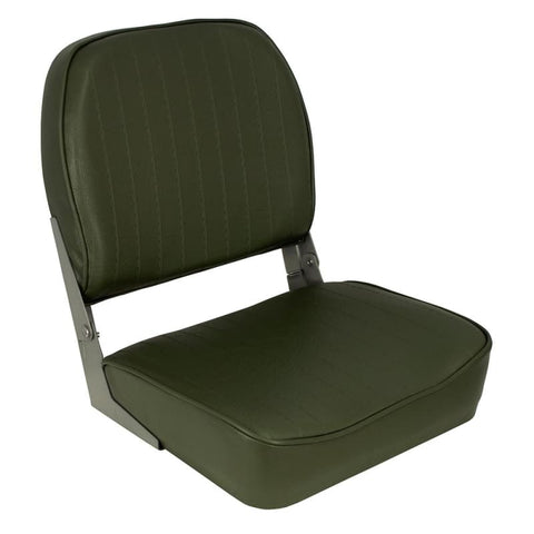 Springfield Economy Folding Seat - Green [1040622] Boat Outfitting, Boat Outfitting | Seating, Brand_Springfield Marine Seating CWR