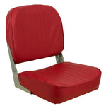 Springfield Economy Folding Seat - Red [1040625] Boat Outfitting, Boat Outfitting | Seating, Brand_Springfield Marine Seating CWR