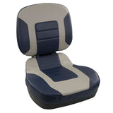 Springfield Fish Pro II Low Back Folding Seat - Navy/Grey [1041519] Boat Outfitting, Boat Outfitting | Seating, Brand_Springfield Marine