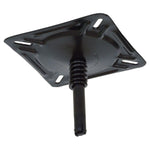 Springfield KingPin 7 x 7 Seat Mount w/Spring - E-Coat Finish [1615201-EC] Boat Outfitting, Boat Outfitting | Seating, Brand_Springfield