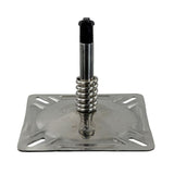Springfield KingPin 7 x 7 Seat Mount w/Spring - Polished [1614201-PP] Boat Outfitting, Boat Outfitting | Seating, Brand_Springfield Marine