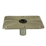 Springfield KingPin 7 x 7 - Stainless Steel - Square Base (Standard) [1620001] Boat Outfitting, Boat Outfitting | Seating, Brand_Springfield