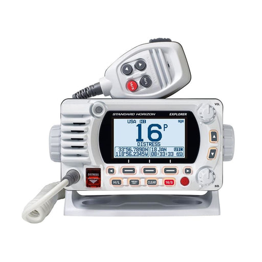 Standard Horizon GX1800G Fixed Mount VHF w/GPS - White [GX1800GW] Brand_Standard Horizon, Communication, Communication | VHF - Fixed Mount 