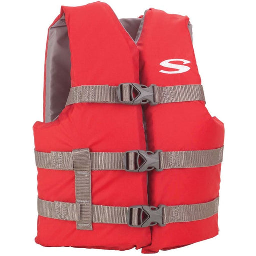 Stearns Youth Classic Vest Life Jacket - 50-90lbs - Red/Grey [2159436] Brand_Stearns, Marine Safety, Marine Safety | Personal Flotation 