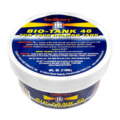 Sudbury Bio-Tank 40 Holding Tank Treatment - 4oz [926] 1st Class Eligible, Boat Outfitting, Boat Outfitting | Cleaning, Brand_Sudbury