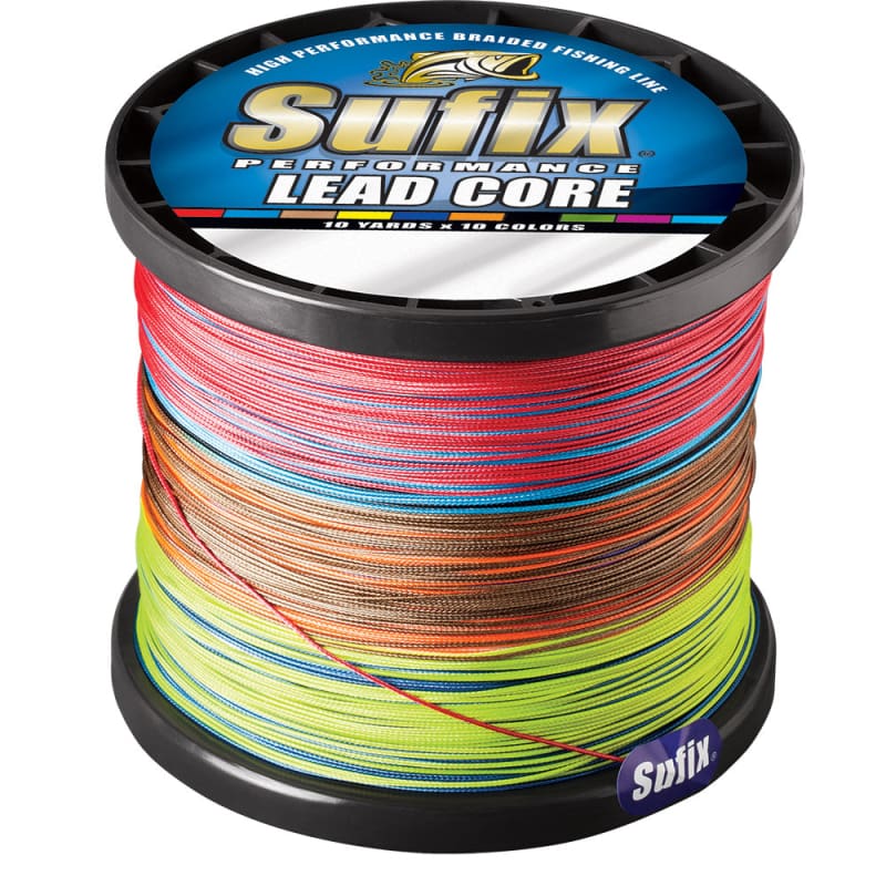 Sufix Performance Lead Core - 15lb - 10-Color Metered - 600 yds [668-315MC] Brand_Sufix, Hunting & Fishing, Hunting & Fishing | Lines &