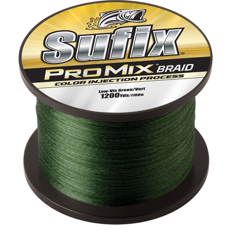Sufix ProMix Braid - 15lb - Low-Vis Green - 1200 yds [630-315G] 1st Class Eligible, Brand_Sufix, Hunting & Fishing, Hunting & Fishing |