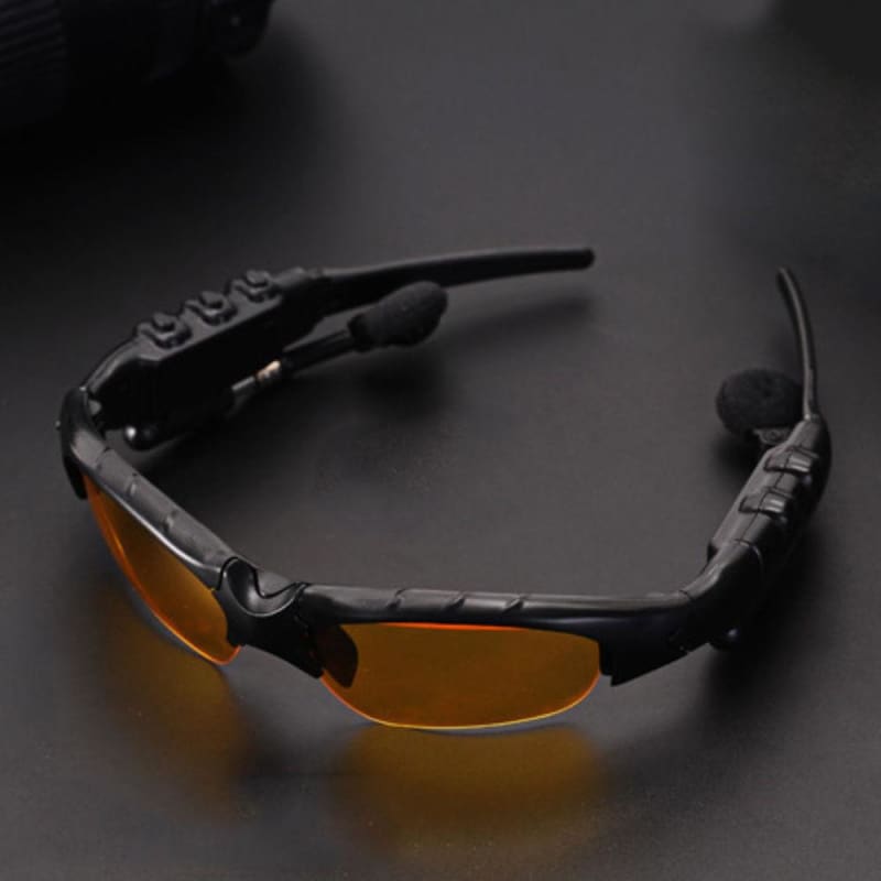 Sunglasses Bluetooth Wireless Headset with Mic Yellow Outdoor | Sunglasses Sunglasses Munchen