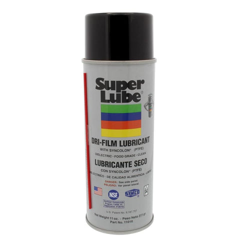 Super Lube Dri-Film Aerosol w/Syncolon (PTFE) - 11oz [11016] Boat Outfitting, Boat Outfitting | Cleaning, Brand_Super Lube, Winterizing,