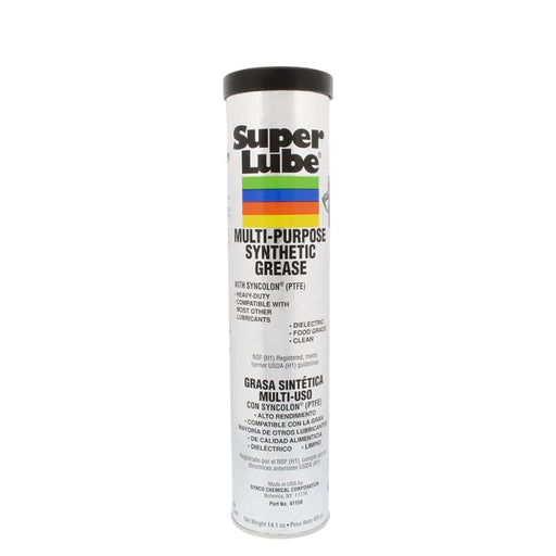 Super Lube Multi-Purpose Synthetic Grease w/Syncolon (PTFE) - 14.1oz Cartridge [41150] Boat Outfitting, Boat Outfitting | Cleaning,
