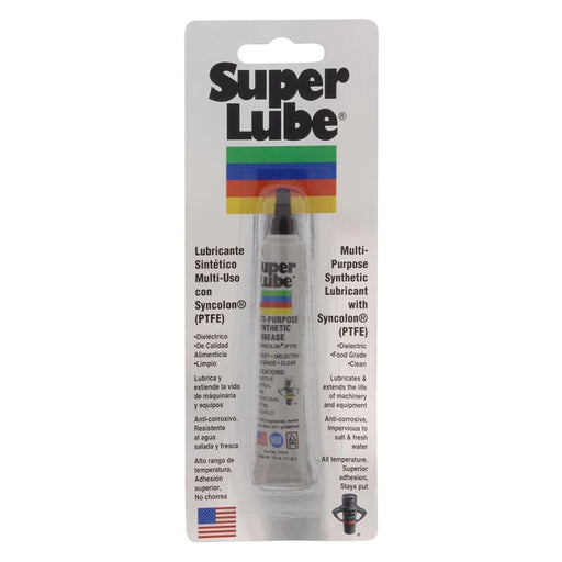Super Lube Multi-Purpose Synthetic Grease w/Syncolon (PTFE) -.5oz Tube [21010] 1st Class Eligible, Boat Outfitting, Boat Outfitting |