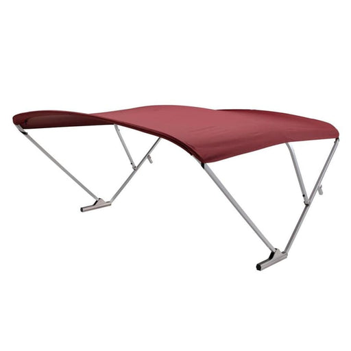 SureShade Power Bimini - Clear Anodized Frame - Burgandy Fabric [2020000299] Boat Outfitting, Boat Outfitting | Accessories, Brand_SureShade