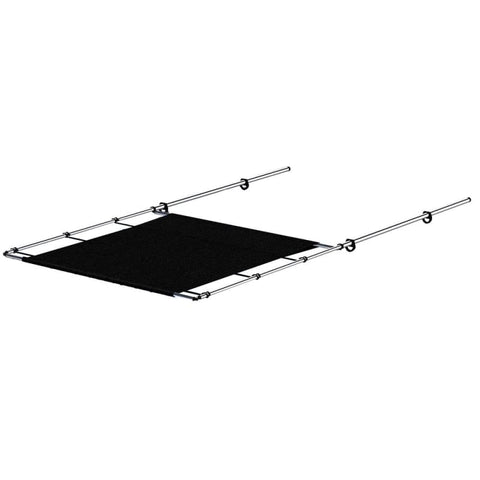 SureShade PTX Power Shade - 57 Wide - Stainless Steel - Black [2021026400] Boat Outfitting, Boat Outfitting | Accessories, Brand_SureShade 