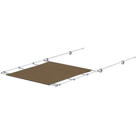 SureShade PTX Power Shade - 57 Wide - Stainless Steel - Toast [2021026262] Boat Outfitting, Boat Outfitting | Accessories, Brand_SureShade 