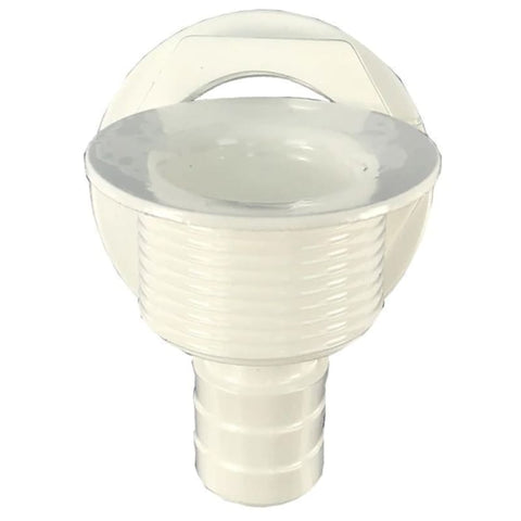 T-H Marine Straight Barbed All-Purpose Drain - White [APD-2-DP] 1st Class Eligible, Brand_T-H Marine Supplies, Marine Plumbing & 