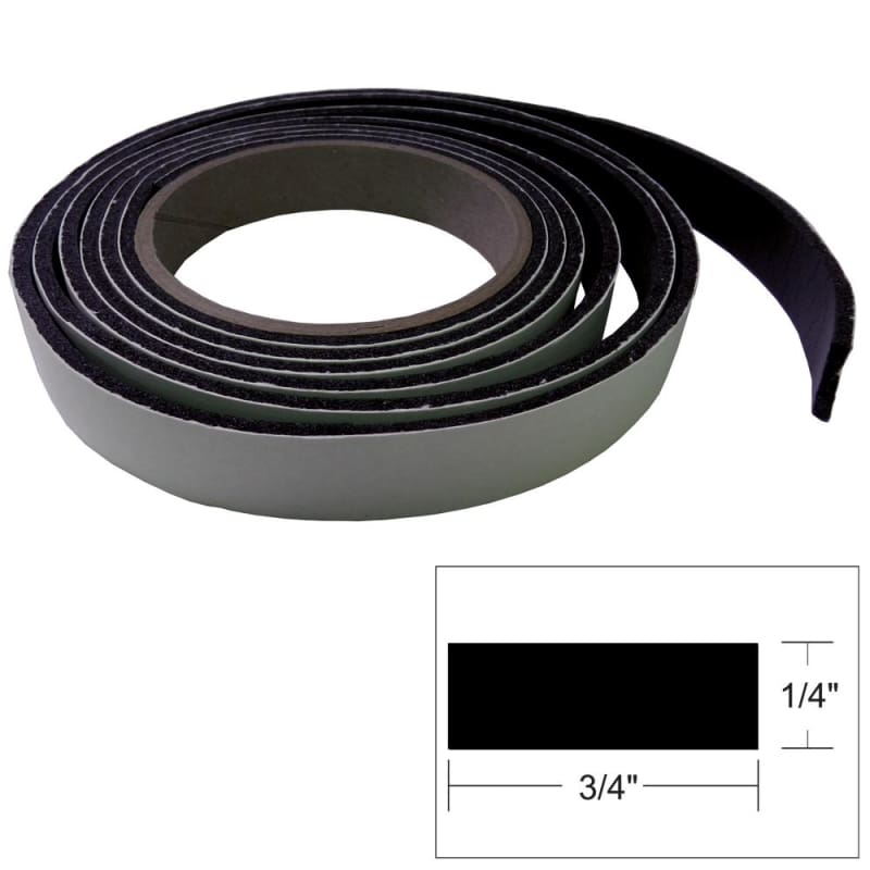 TACO Hatch Tape - 8’L x 1/4H x W - Black [V30-0748B8-2] 1st Class Eligible, Automotive/RV, Automotive/RV | Accessories, Boat Outfitting, 