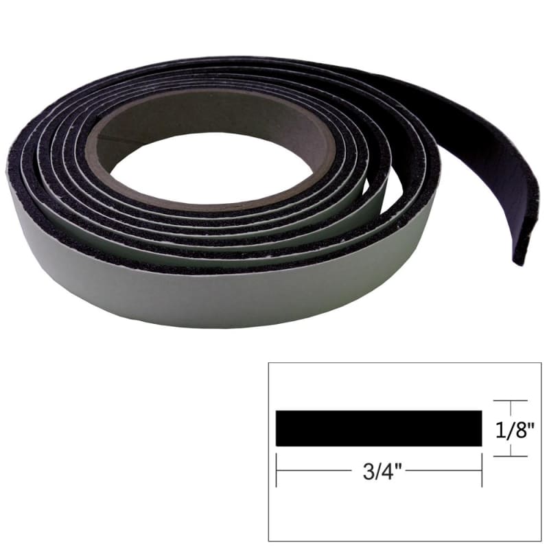 TACO Hatch Tape 8’L x H x W - Black [V30-0744B8-2] 1st Class Eligible, Automotive/RV, Automotive/RV | Accessories, Boat Outfitting, Boat 