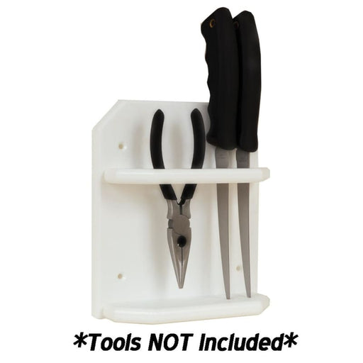 TACO Poly Knife & Plier Holder - White [P01-1000W] Boat Outfitting, Boat Outfitting | Deck / Galley, Brand_TACO Marine Deck / Galley CWR