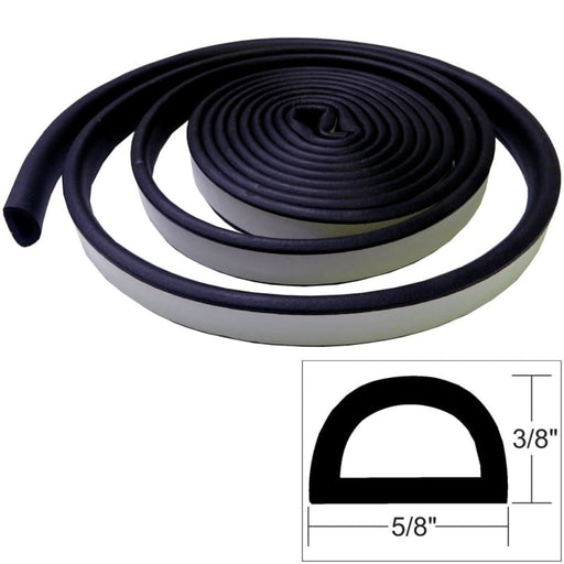 TACO Weather Seal - 10’L x 3/8H x W - Black [V30-0109B10-1] 1st Class Eligible, Automotive/RV, Automotive/RV | Accessories, Boat Outfitting,