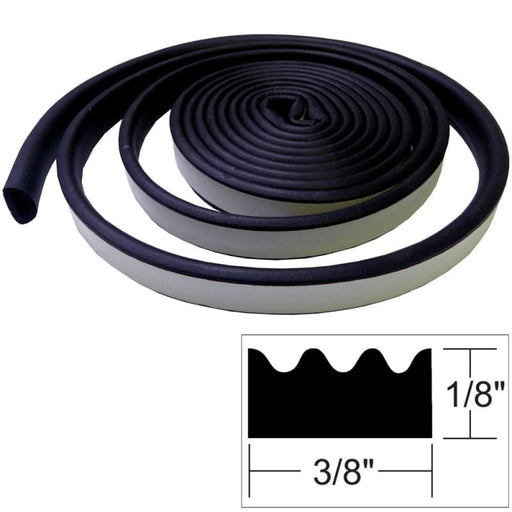 TACO Weather Seal - 10’L x H x 3/8W - Black [V30-0113B10-1] 1st Class Eligible, Automotive/RV, Automotive/RV | Accessories, Boat Outfitting,