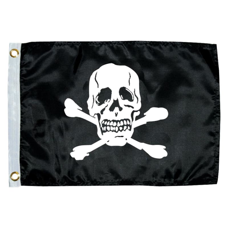 Taylor Made 12 x 18 Jolly Roger Novelty Flag [1818] 1st Class Eligible, Boat Outfitting, Boat Outfitting | Accessories, Brand_Taylor Made 