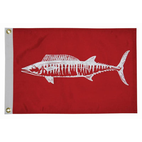 Taylor Made 12 x 18 Wahoo Flag [4118] 1st Class Eligible, Boat Outfitting, Boat Outfitting | Accessories, Brand_Taylor Made Accessories CWR