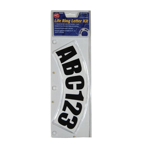 Taylor Made Life Ring Letter Kit [600015] Boat Outfitting, Boat Outfitting | Accessories, Brand_Taylor Made Accessories CWR